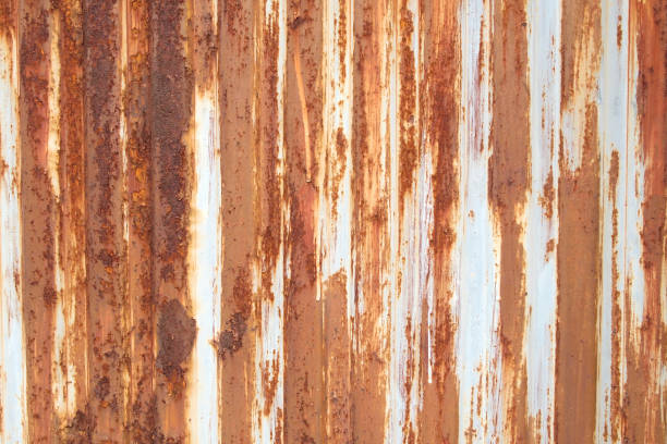 istock Old zinc wall surface Fence 1150833956