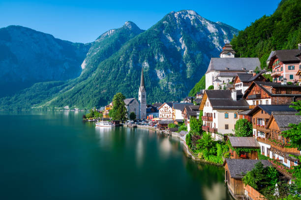 istock Hallstatt at early morning in summer, Austria 1150839653