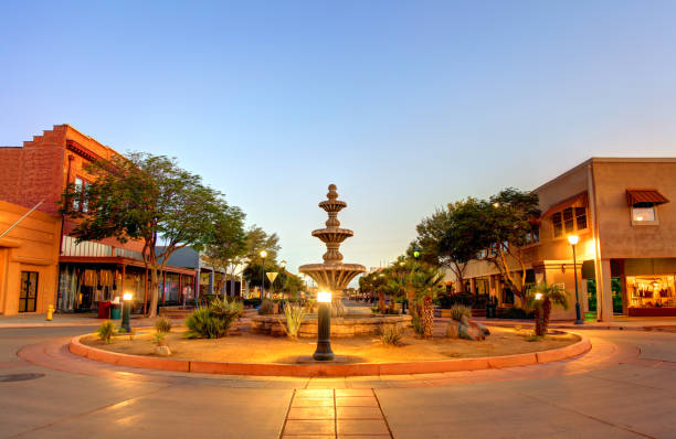 Downtown Yuma, Arizona Yuma is a city in and the county seat of Yuma County, Arizona, United States yuma photos stock pictures, royalty-free photos & images