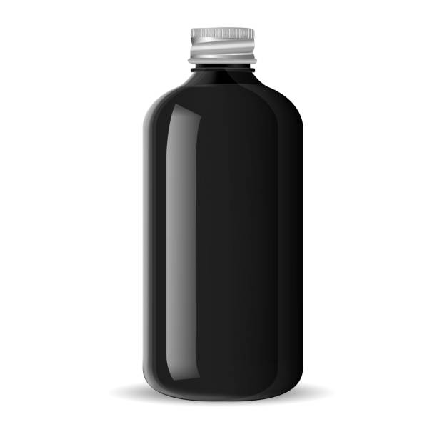 istock Aluminium lid Pharmacy bottle for medical products 1150845291
