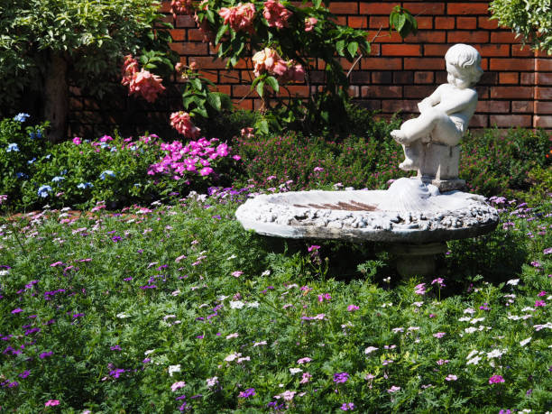 istock Outdoor garden decoration. 1150850691