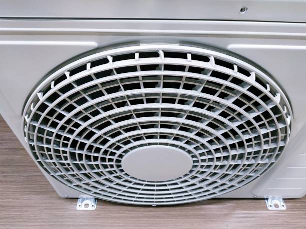 close up Heating and air conditioning inverter