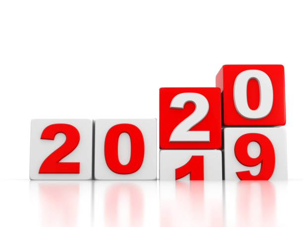 istock Two Thousand Twenty Shows 2020 3d Rendering Stock Photo 1150857544