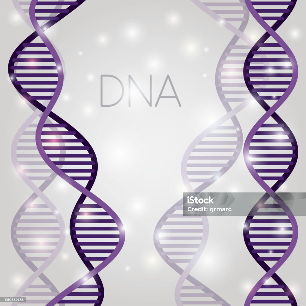 Dna Pattern Examples Dna Molecule Structure Pattern Stock Illustration - Download Image Now ...