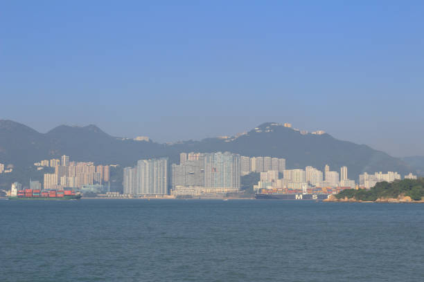 istock West Lamma Channel view Wah Fu Estate, hk 1150860675