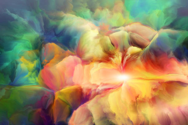 istock Color in motion, metaphor on the subject of design, creativity and imagination 1150870579