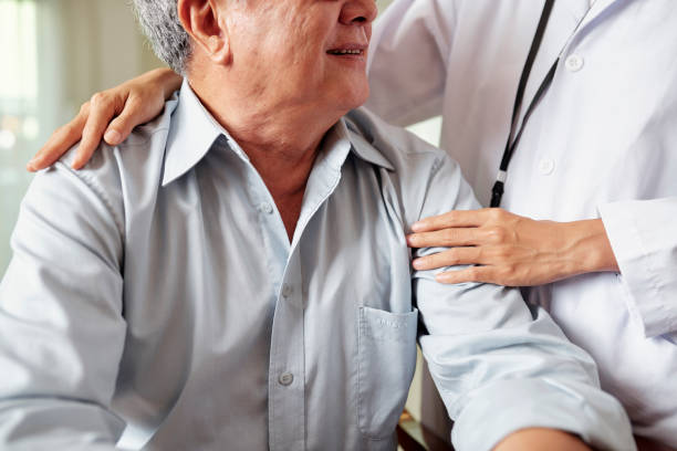 istock Doctor's care of the patient 1150871806