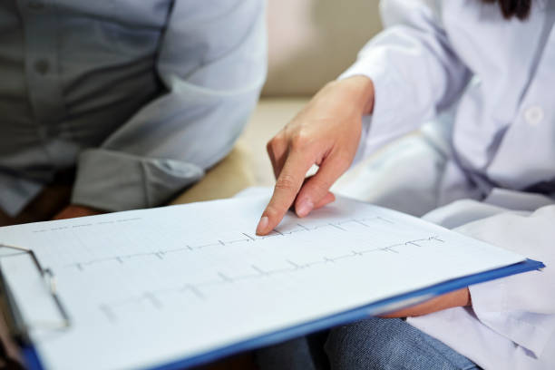 istock Cardiogram of senior patient 1150872552