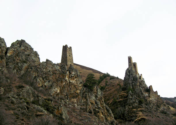 istock Towers of Ingushetia. Ancient architecture and ruins 1150872929
