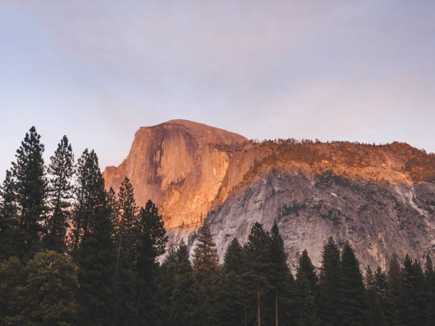 istock Scenic view of mountain at sunset 1150874541