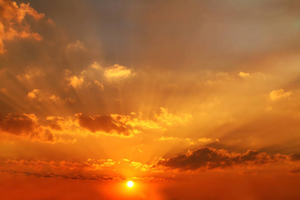istock beautiful bright red and yellow sun sunlight 1150875513