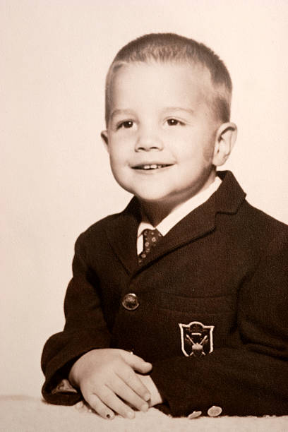 istock vintage portrait sixties boy child 115087838
