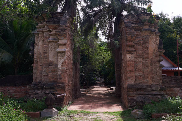 istock buddha in Wat Chet Yot, Chiang Mai 1150882806