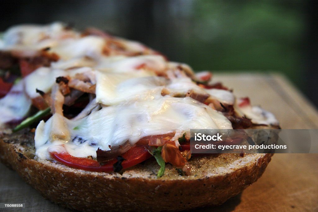 유기 건강한 피자 - 로열티 프리 갈색 스톡 사진