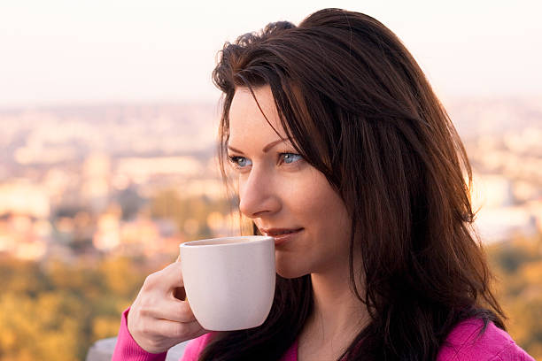 istock Morning coffee on balcony 115088851