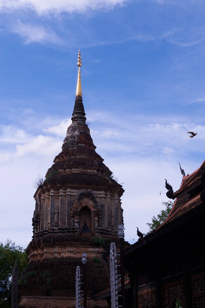 istock scene at wat lok molee,Chaing Mai 1150889532