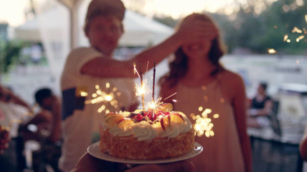 istock Garden birthday party 1150889916