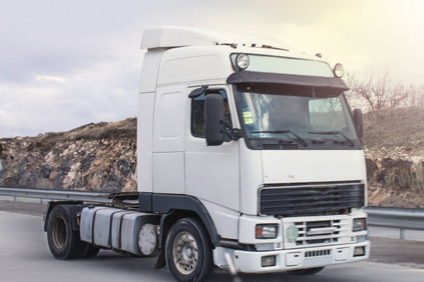 istock Truck on the highway. Transportation 1150892936