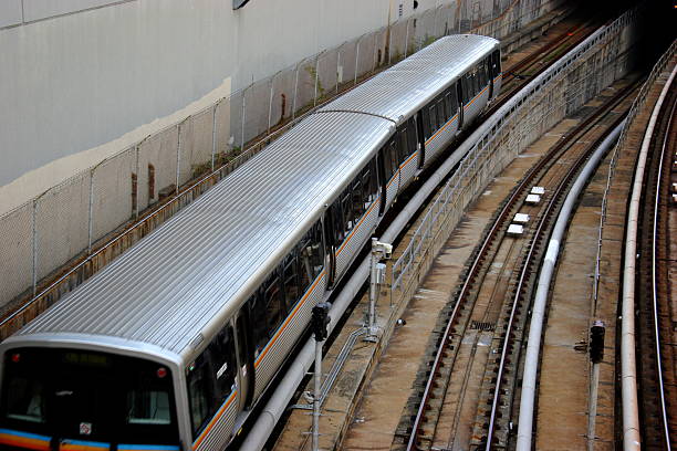 istock city life scene - train and tracks 115089547