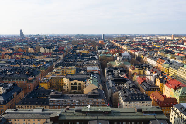 istock Stockholm city seen from above 1150896623