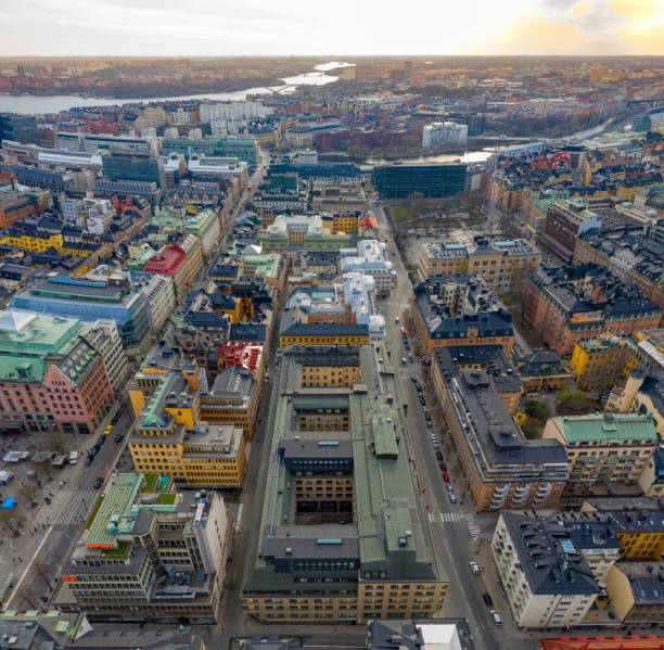 istock Stockholm city seen from above 1150897833