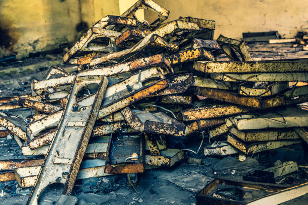 istock Abandoned villages in Belarus Chernobyl exclusion zone 1150899368