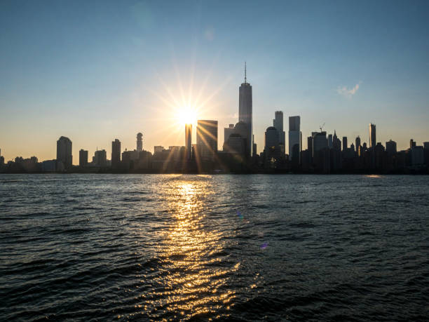 istock Lower Manhattan skyline, New York sunrise 1150902214