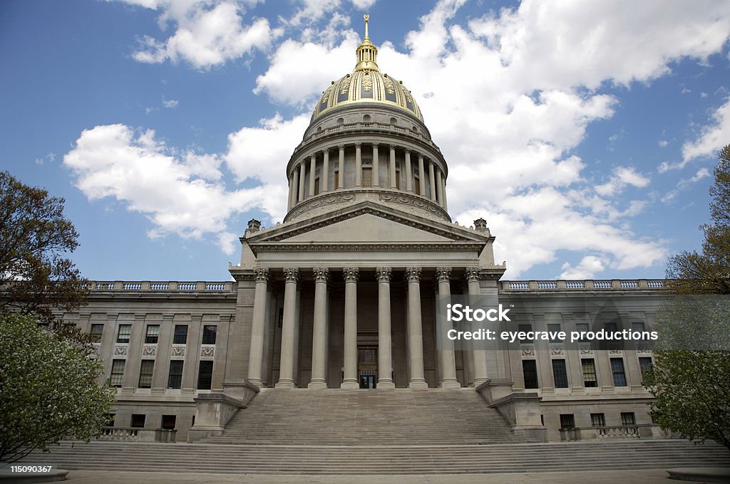 Edifício do Capitólio-Virgínia Ocidental - Royalty-free Virgínia Ocidental - Estado dos EUA Foto de stock