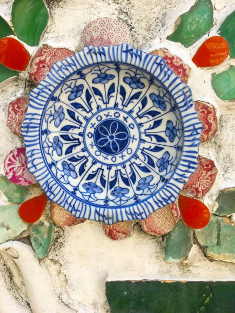 istock Beautiful old ceramic at Arun temple, Bangkok, Thailand 1150911886