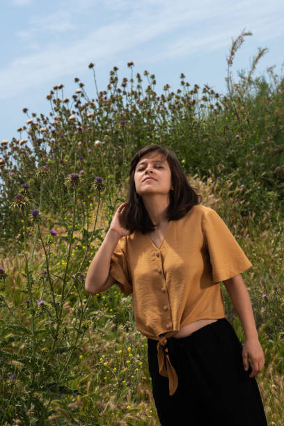 istock Woman in the nature 1150912166