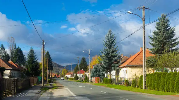 Photo of Typical hungarian village in day light