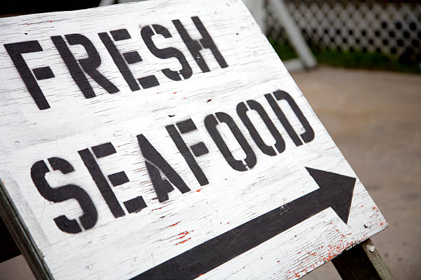 istock outer banks coastal sign fresh seafood 115091386