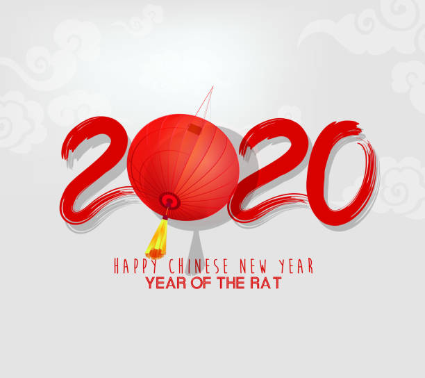 istock Happy new year 2020. Year of the rat 1150916566