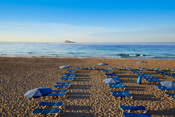 istock Benidorm Poniente beach in Alicante Spain 1150916893