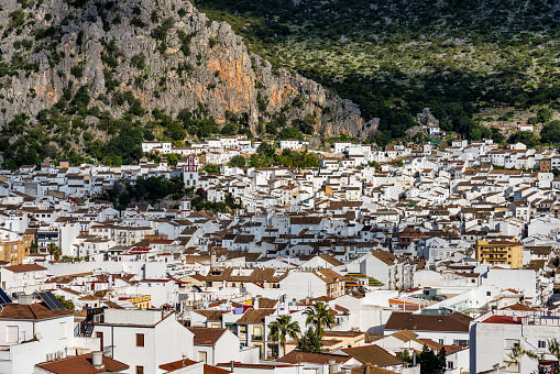 Ubrique, Cadiz. This village is part of the pueblos blancos, white villages, in southern Spain Andalusia region, and reminds the Arab past