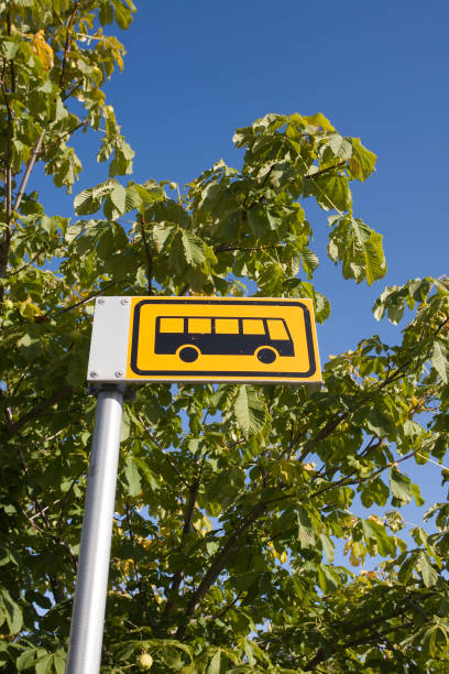 istock bus stop sign Finland 1150921888