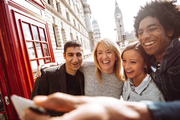 istock taking a selfie in london 1150922556
