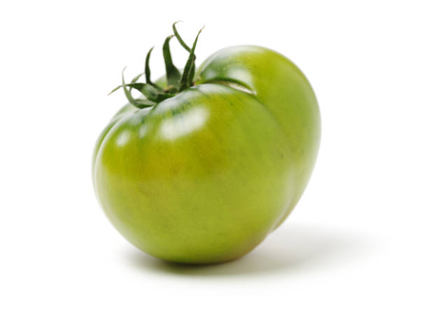 istock fresh green tomato isolated on white background 1150923006
