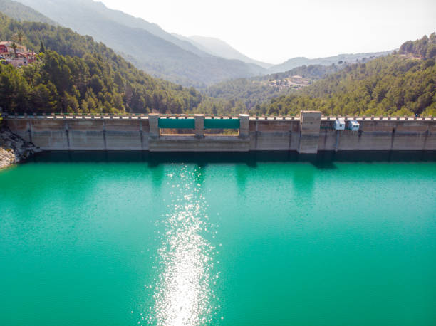 istock Dam and a reservoir in Guadalest valley, Spain 1150924331