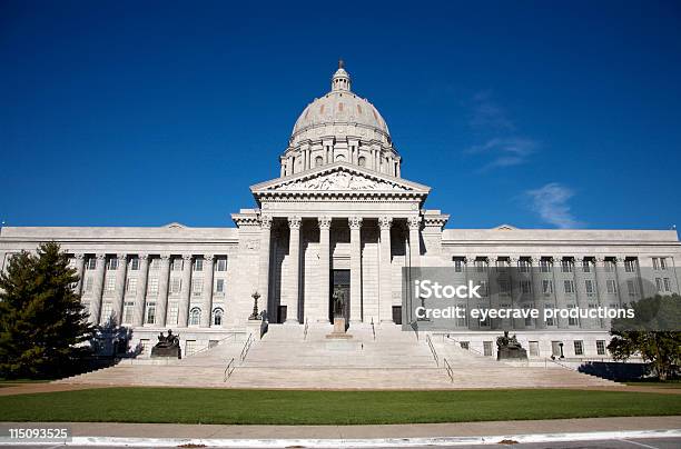 Missouri Państwowy Kapitoljefferson City - zdjęcia stockowe i więcej obrazów Stan Missouri - Stan Missouri, Budynek kapitolu stanowego, Rząd