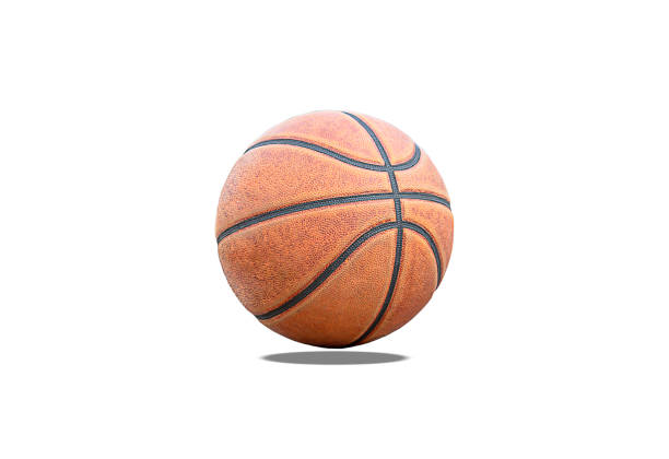 istock Basketball leather on a white background with clipping path. 1150935338