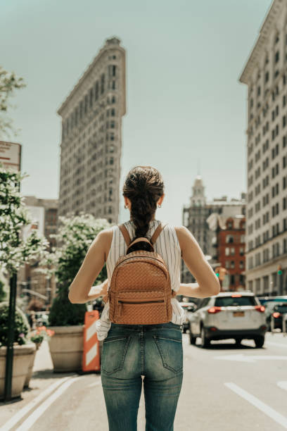 istock Woman visiting New York 1150935954