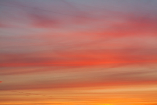 dramatic sky at sunset, abstract background