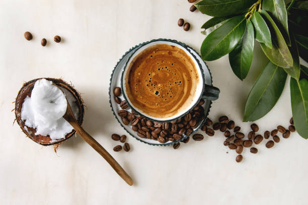 Bulletproof coffee with butter