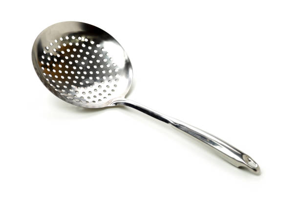 istock stainless steel strainer on white background 1150943388