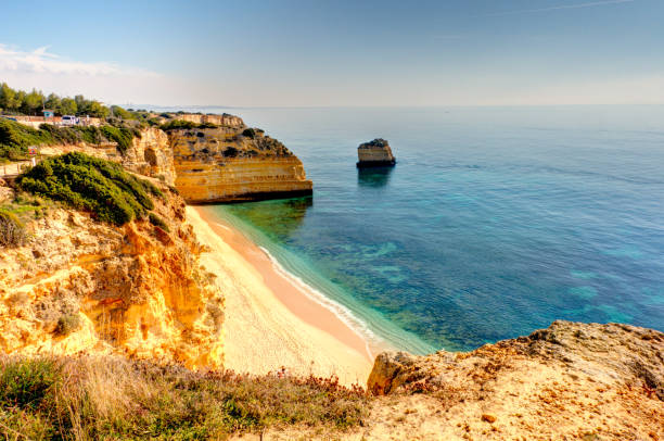 istock Marinha Beach, Portugal, HDR image 1150949566