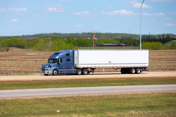 istock Heavy Cargo on the Road 1150951100