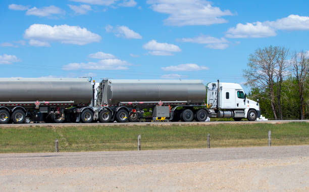 istock Heavy Cargo on the Road 1150951112