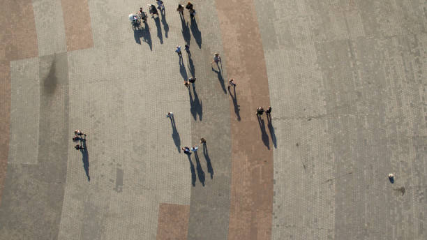 istock Modern life and rest in the city, top view. 1150954719