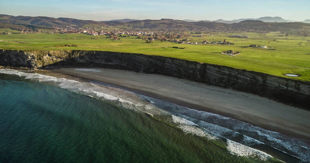 istock Langre beach pools in Cantabria Spain 1150958186